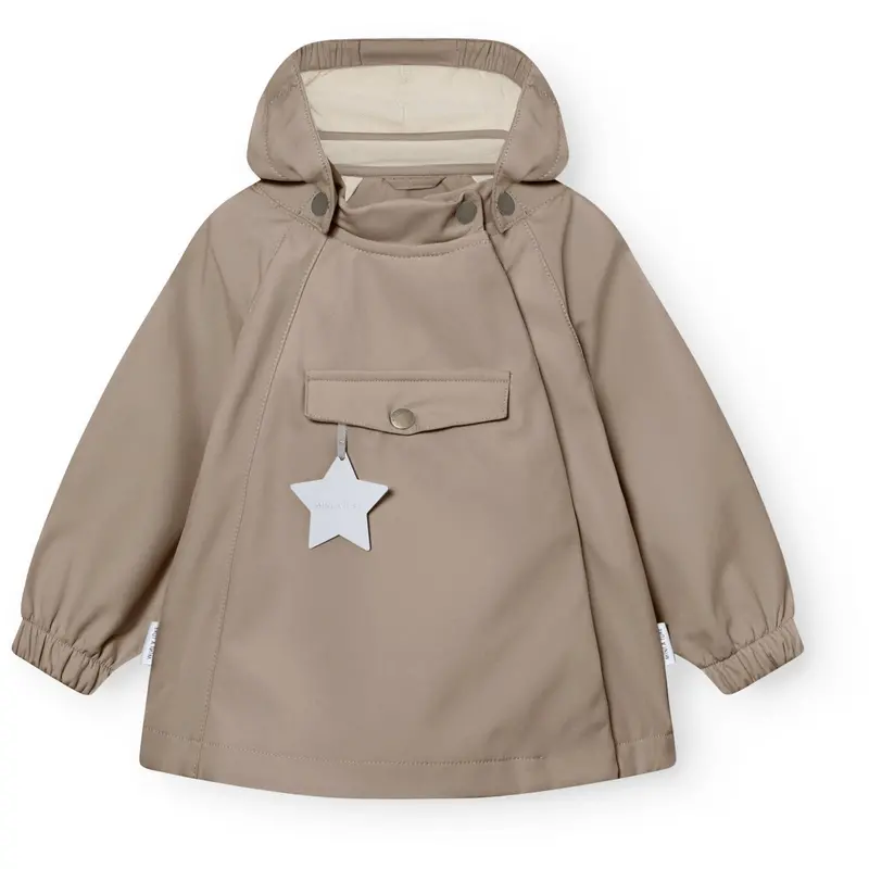 Mini A Ture Grey Brown Matwai Softshell Jacket. Grs 1