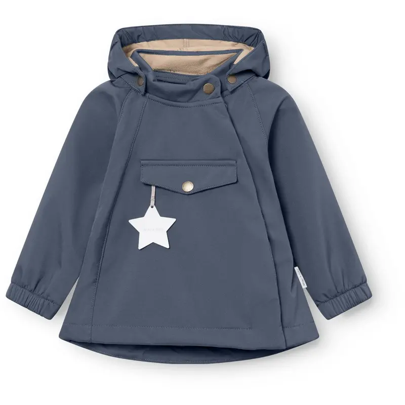Mini A Ture Ombre Blue Matwai Softshell Jacket. Grs 1