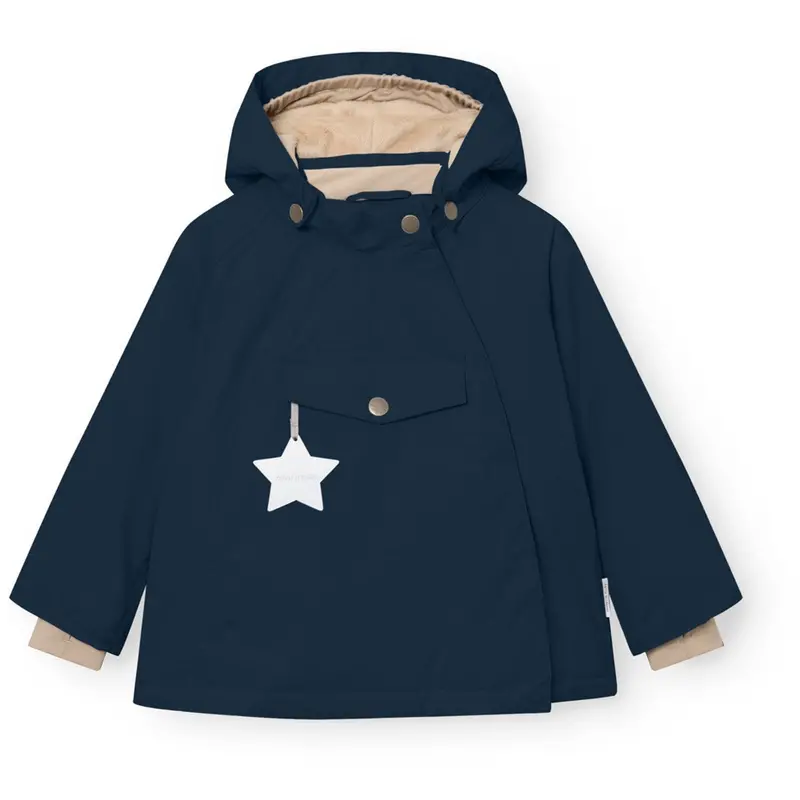 Mini A Ture Outer Space Matwang Fleece Lined Winter Jacket. Grs 1