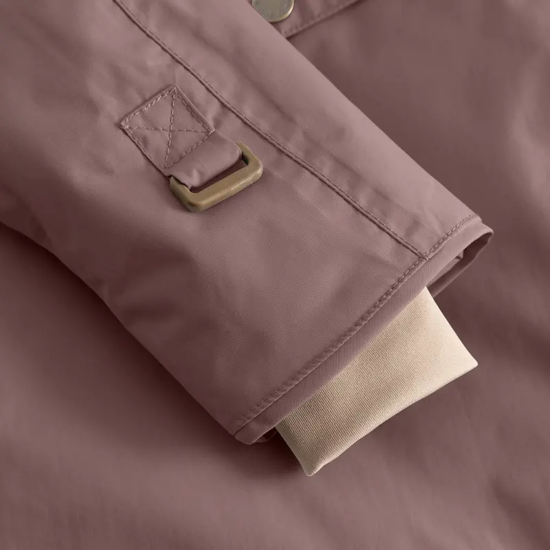 Mini A Ture Peppercorn Plum Matwang Fleece Lined Winter Jacket. Grs 5