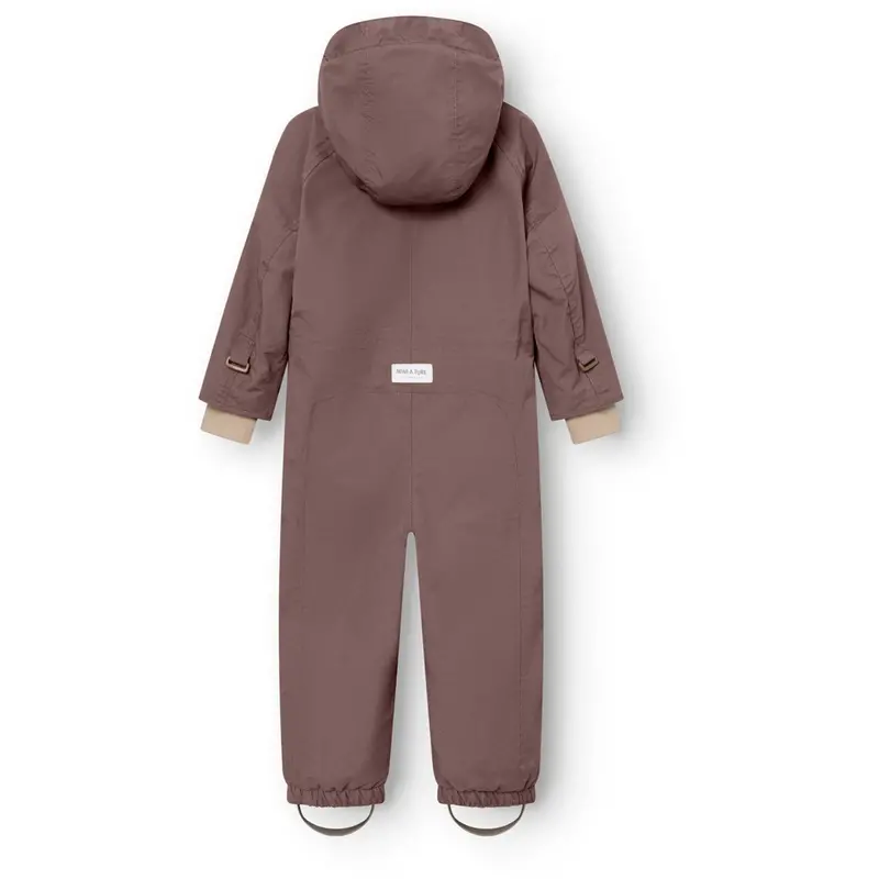 Mini A Ture Peppercorn Plum Matwanni Fleece Lined Snowsuit. Grs 4