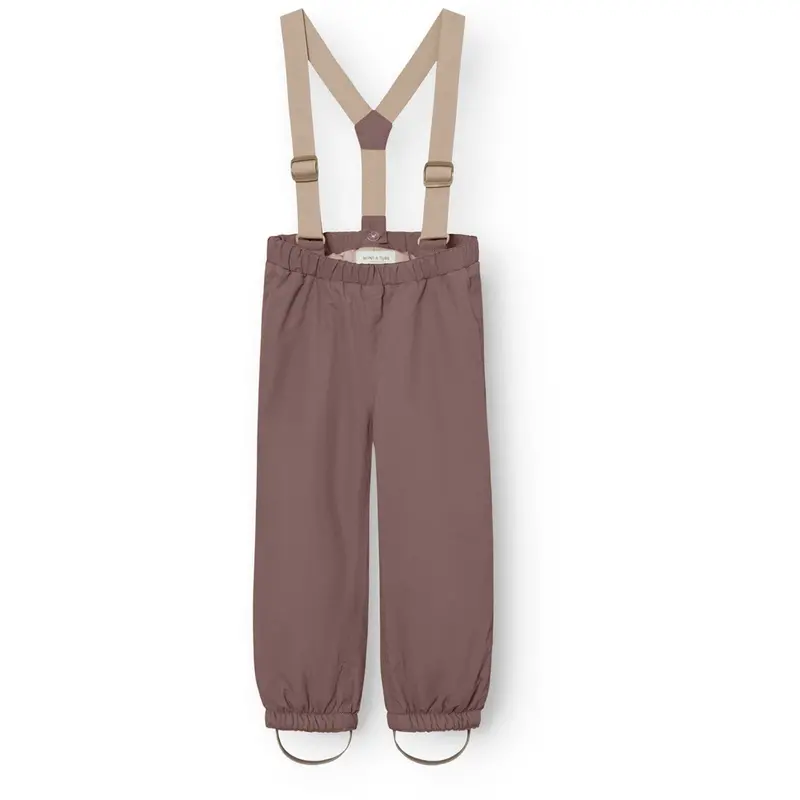 Mini A Ture Peppercorn Plum Matwilas Snow Pants. Grs 1