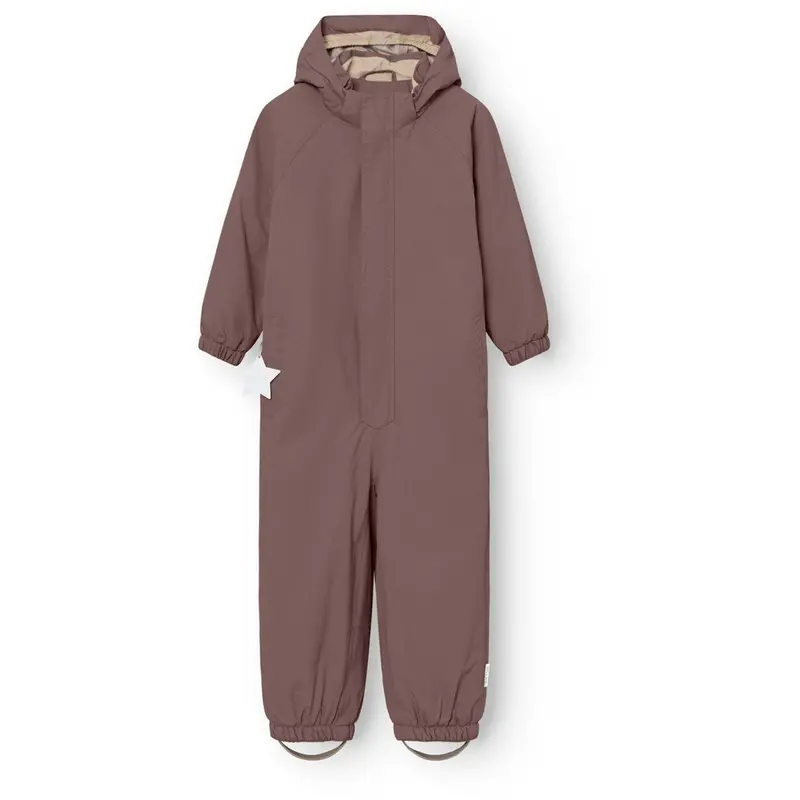 Mini A Ture Peppercorn Plum Matwilbo Snowsuit. Grs 1