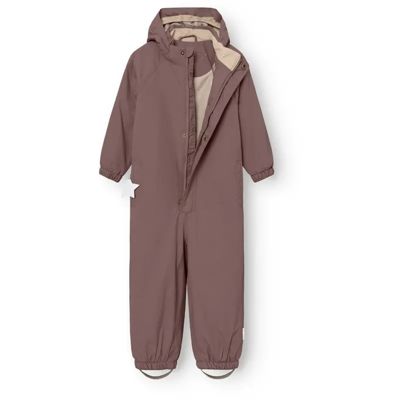 Mini A Ture Peppercorn Plum Matwilbo Snowsuit. Grs 3