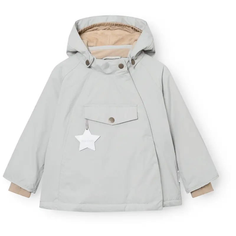 Mini A Ture Puritan Grey Matwang Fleece Lined Winter Jacket. Grs 1