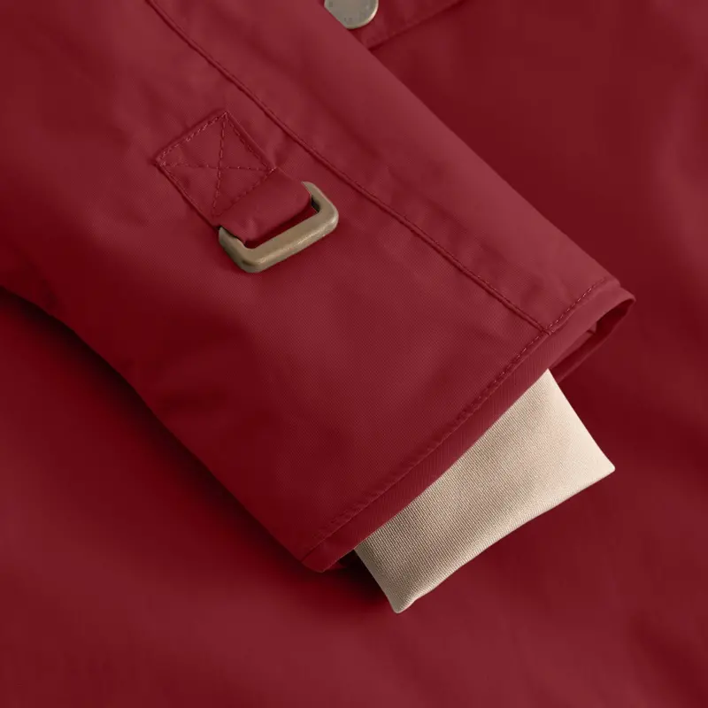 Mini A Ture Red Merlot Matwang Fleece Lined Winter Jacket. Grs 4