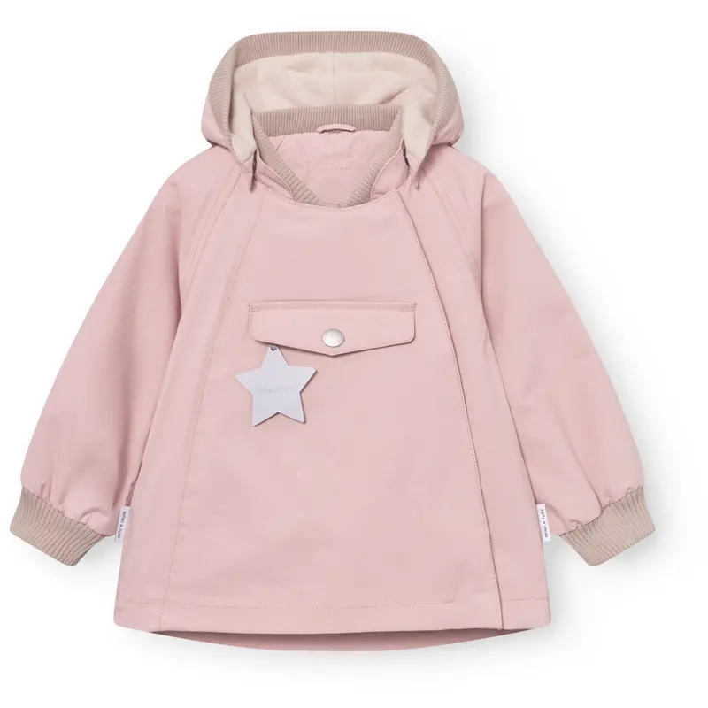 Mini A Ture Rose Smoke Matwai Fleece Lined Jacket. Grs 1