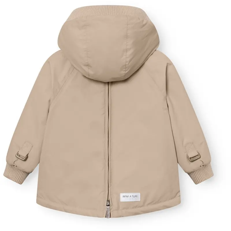 Mini A Ture Savannah Tan Matbabywen Fleece Lined Winter Anorak. Grs 4