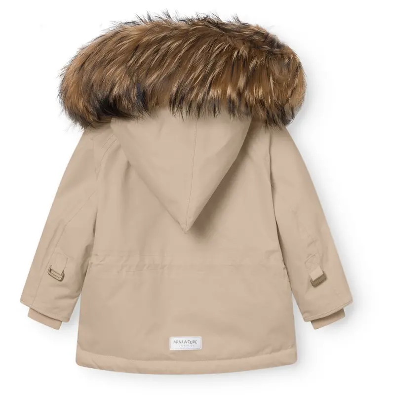 Mini A Ture Savannah Tan Matwang Fleece Lined Winter Jacket Fur. Grs 5