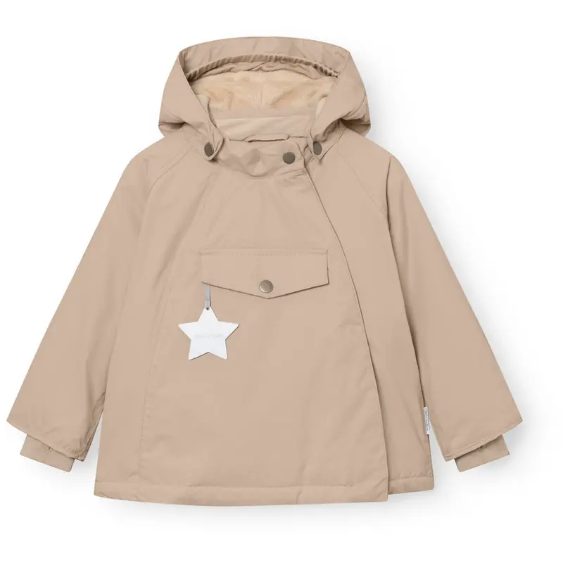 Mini A Ture Savannah Tan Matwang Fleece Lined Winter Jacket. Grs 1