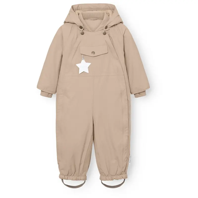 Mini A Ture Savannah Tan Matwisti Fleece Lined Snowsuit. Grs 1