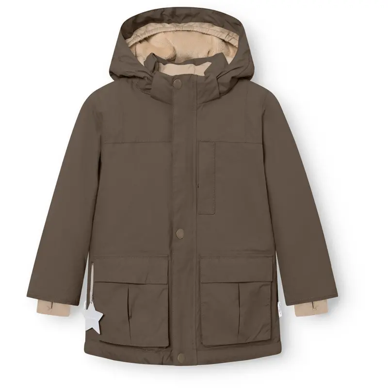 Mini A Ture Tarmac Green Matkastorio Fleece Lined Winter Jacket. Grs 1