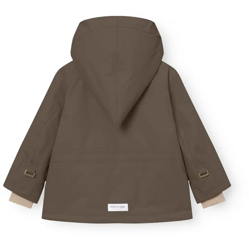 Mini A Ture Tarmac Green Matwang Fleece Lined Winter Jacket. Grs 7