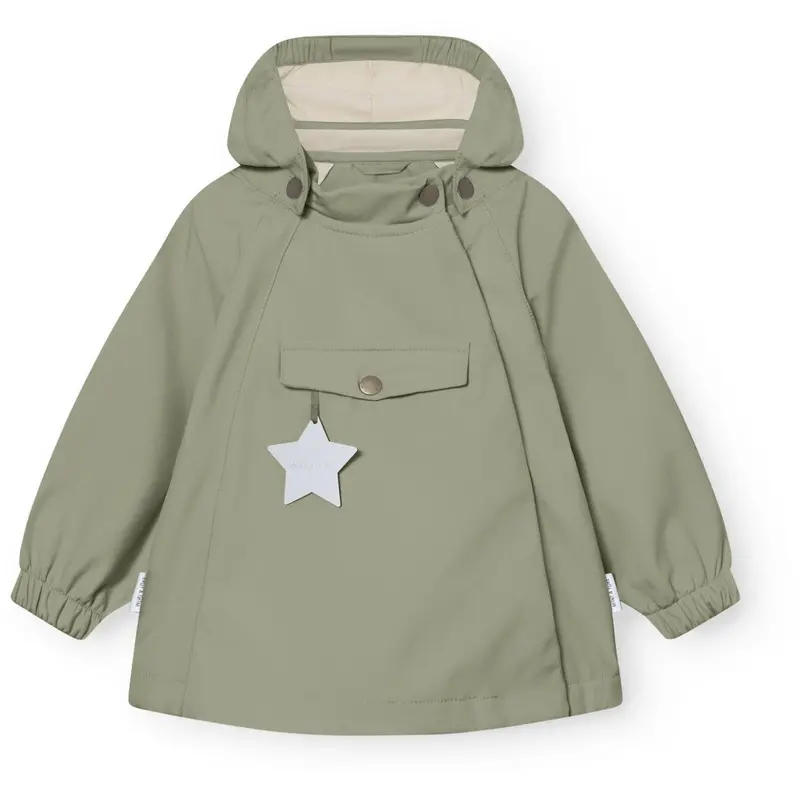 Mini A Ture Tea Green Matwai Softshell Jacket. Grs 1