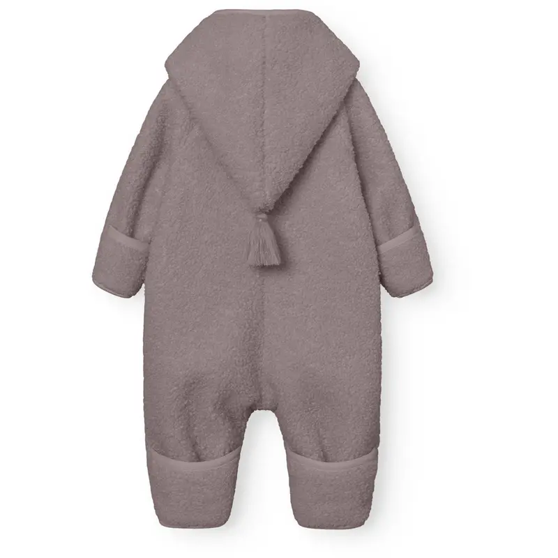 Mini A Ture Zinc Purple Matadel Teddyfleece Jumpsuit. Grs 6