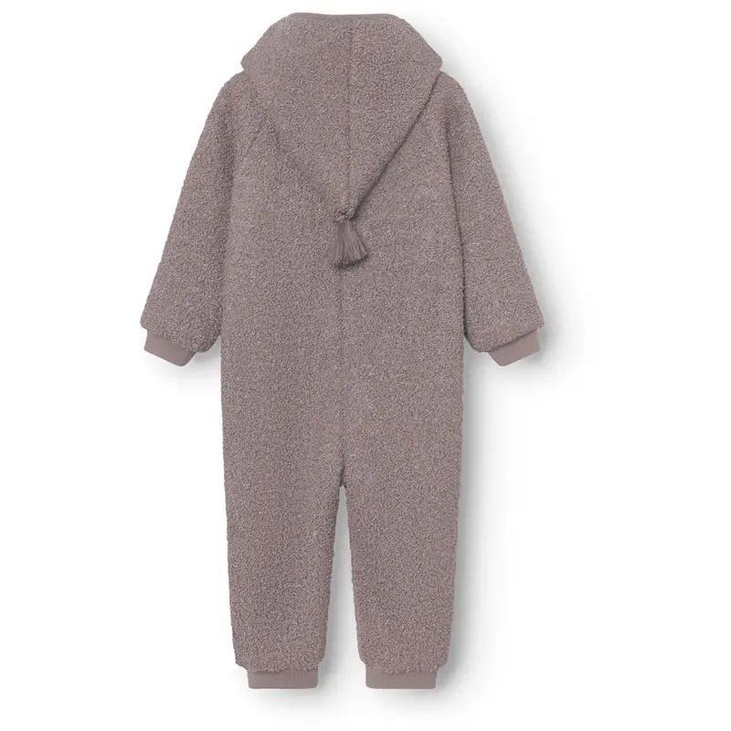 Mini A Ture Zinc Purple Matadel Teddyfleece Jumpsuit. Grs 7