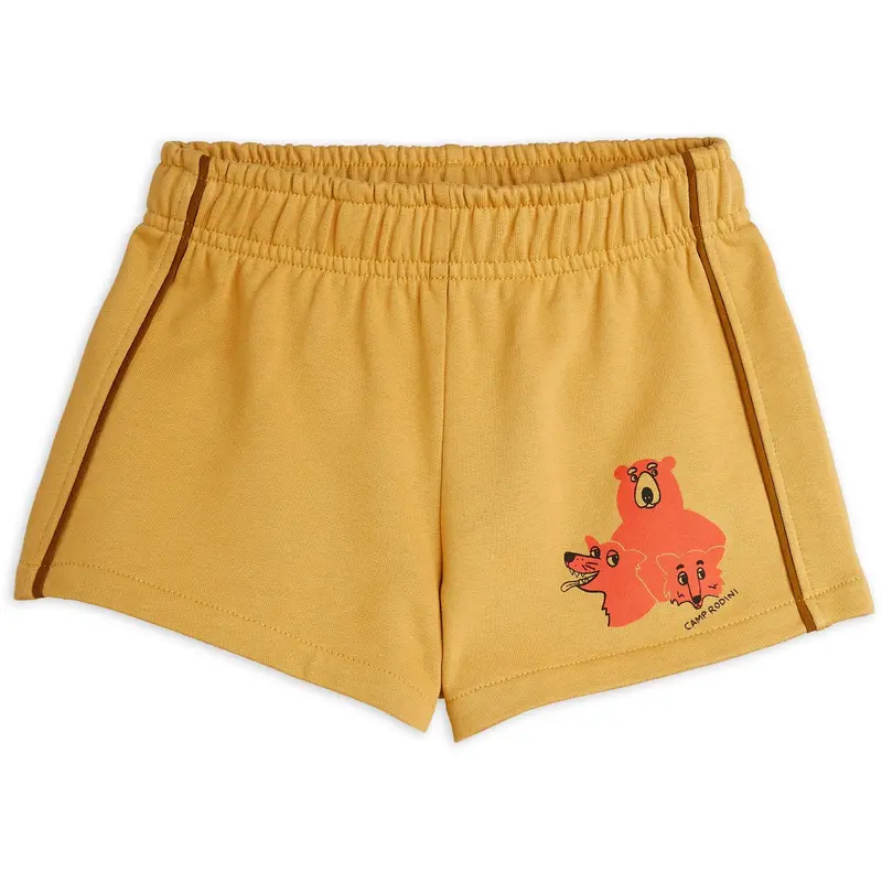 Mini Rodini Beige Camp Rodini Sp Sweatshorts 1