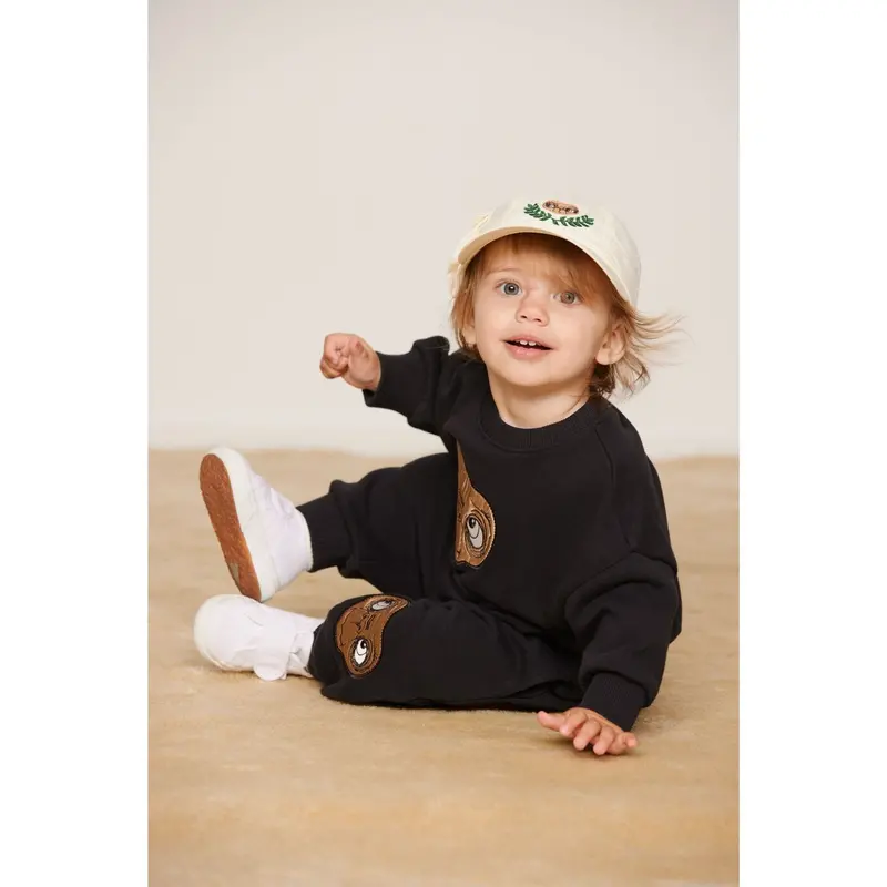 Mini Rodini Black E.T Application Sweatshirt 6