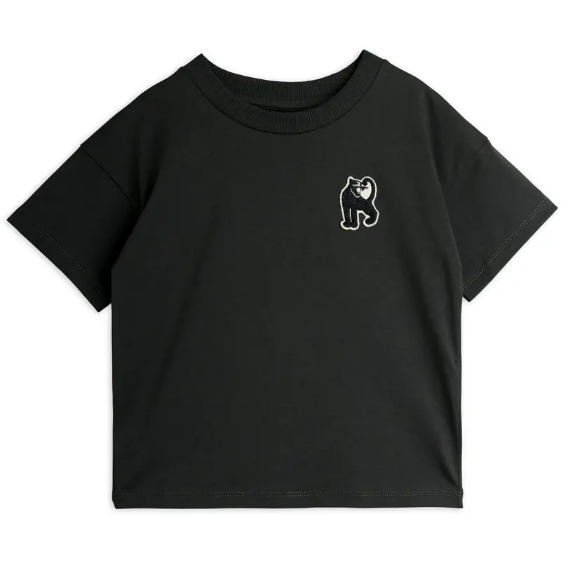 Mini Rodini Black Panther Patch Ss Tee 1