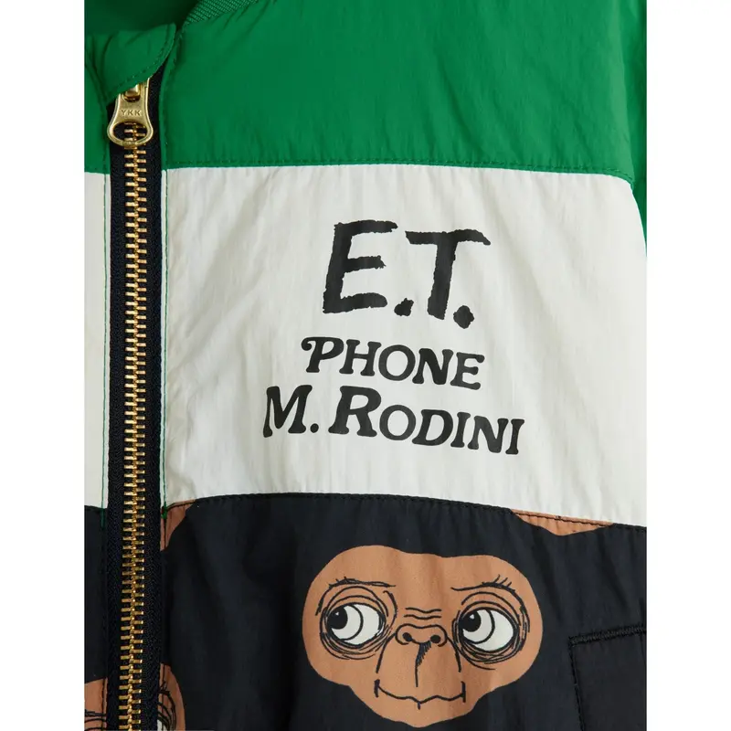 Mini Rodini Green E.T. Baseball Jacket 2