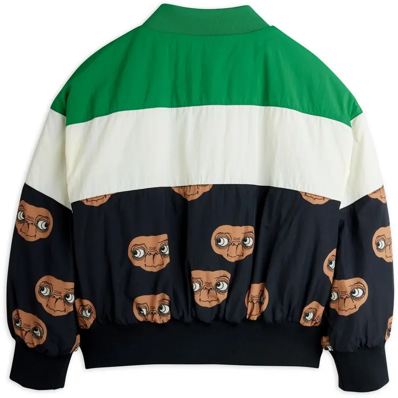 Mini Rodini Green E.T. Baseball Jacket 4