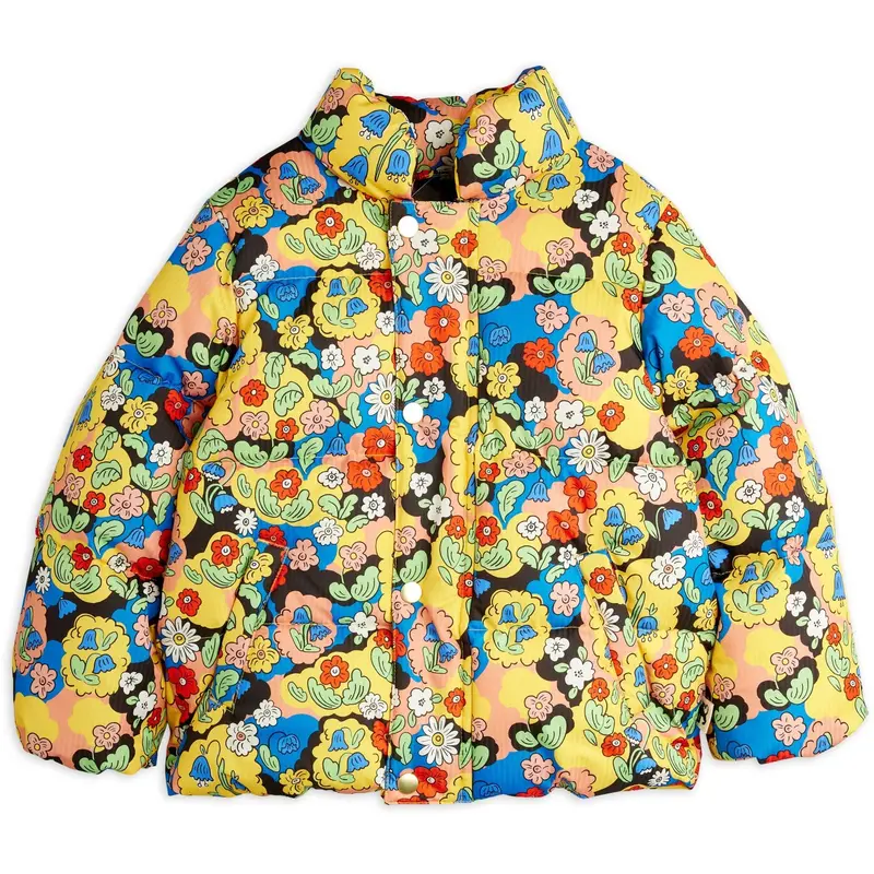 Mini Rodini Multi Flowers Aop Citypuffer 1