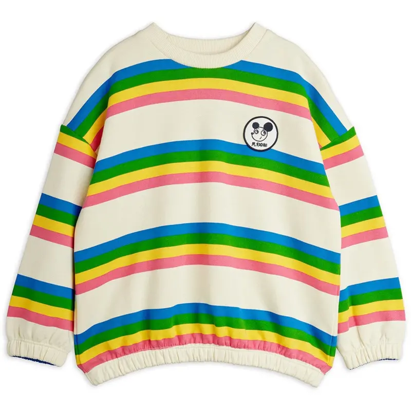 Mini Rodini Multi Ritzratz Stripe Sweatshirt 1