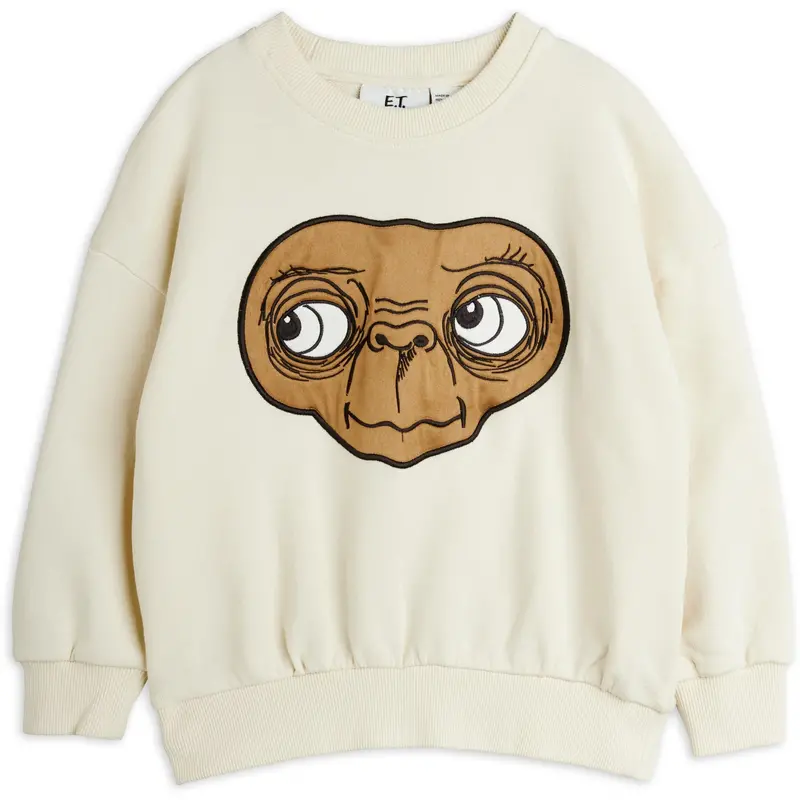 Mini Rodini Off-White E.T Application Sweatshirt 1