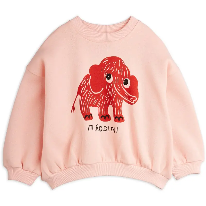 Mini Rodini Pink Mammoth Sp Sweatshirt 1