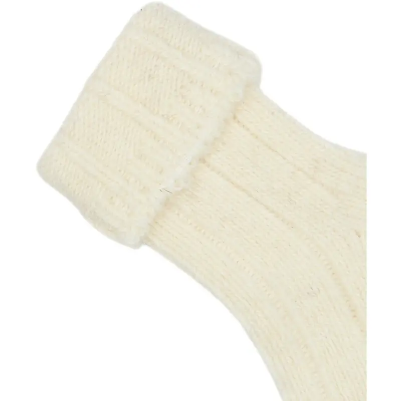 Minipop® Off White Minipop Wool Heavy Baby Sock 2