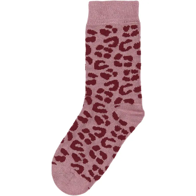 Minipop® Pale Pink Leo Minipop® Bamboo Wild Socks 3
