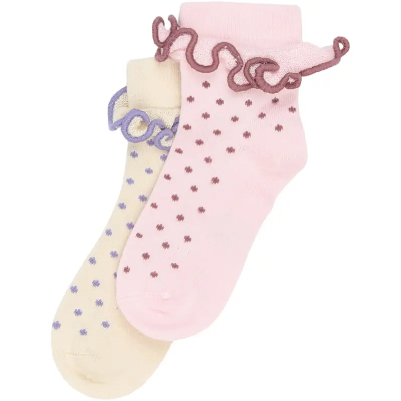 Minipop® Rose Quartz Marra Bamboo Ankle Socks 2-Pack 1