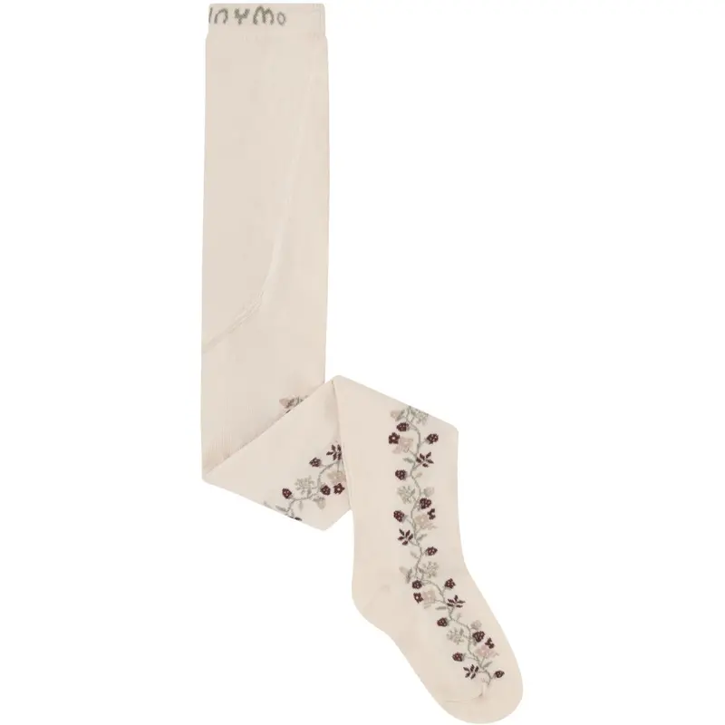 Minymo Birch Stockings W. Pattern 2-Pack 3