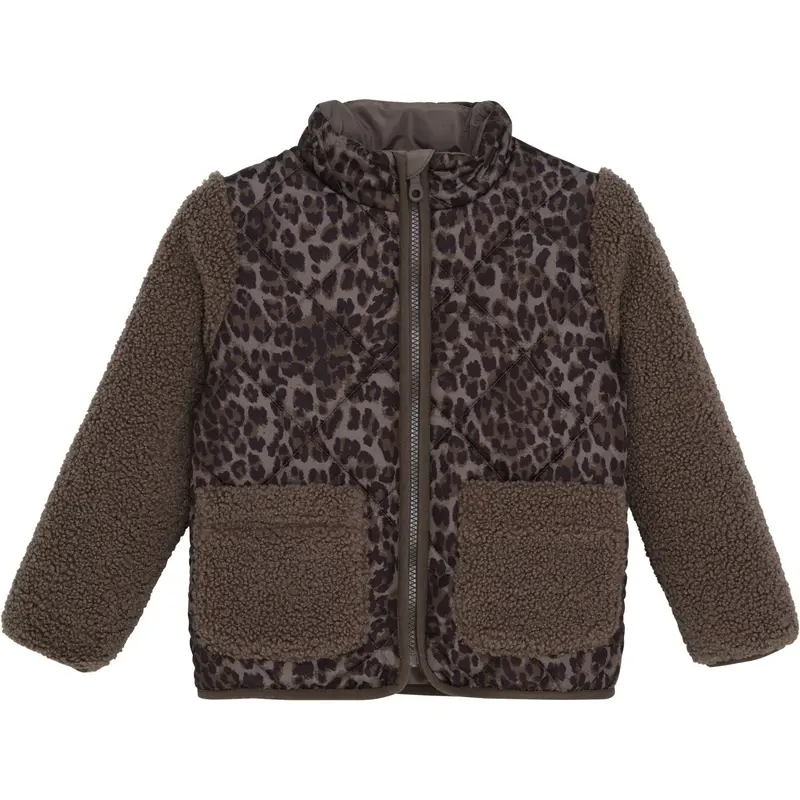 Minymo Chocolate Chip Jacket Quilt Aop 1