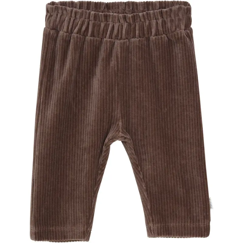 Minymo Chocolate Chip Pants Velour 1