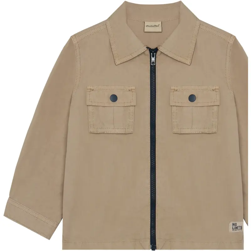 Minymo Crockery Shirt Ls Ribstop 1