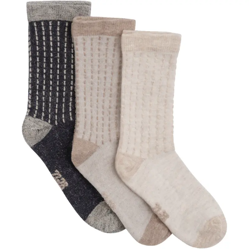 Minymo Dark Navy Wool Socks 3-Pack 1