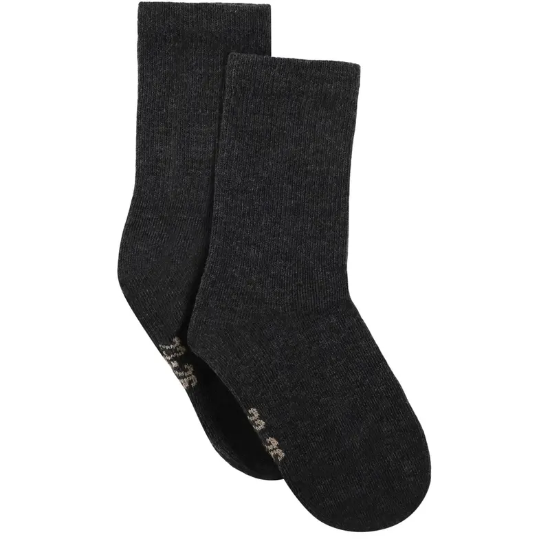 Minymo Forged Iron Melange Perfect Basic Socks (2-Pack) 1
