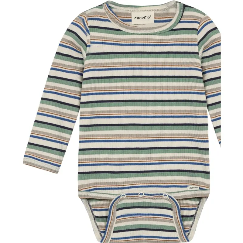 Minymo Lily Pad Body Ls Y/D Rib 1