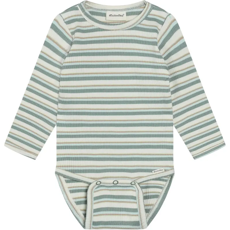 Minymo Lily Pad Body Ls Y/D Rib 1