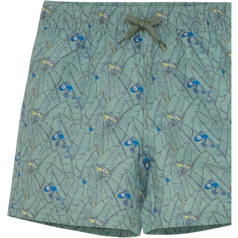 Minymo Lily Pad Swim Shorts Aop 1