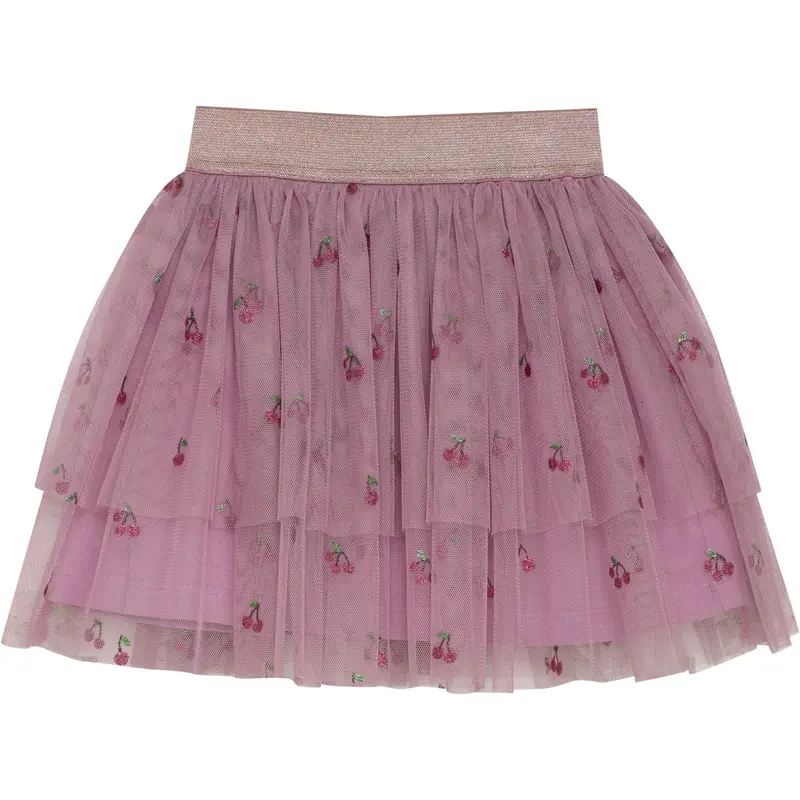Minymo Mauve Orchid Skirt Aop 1