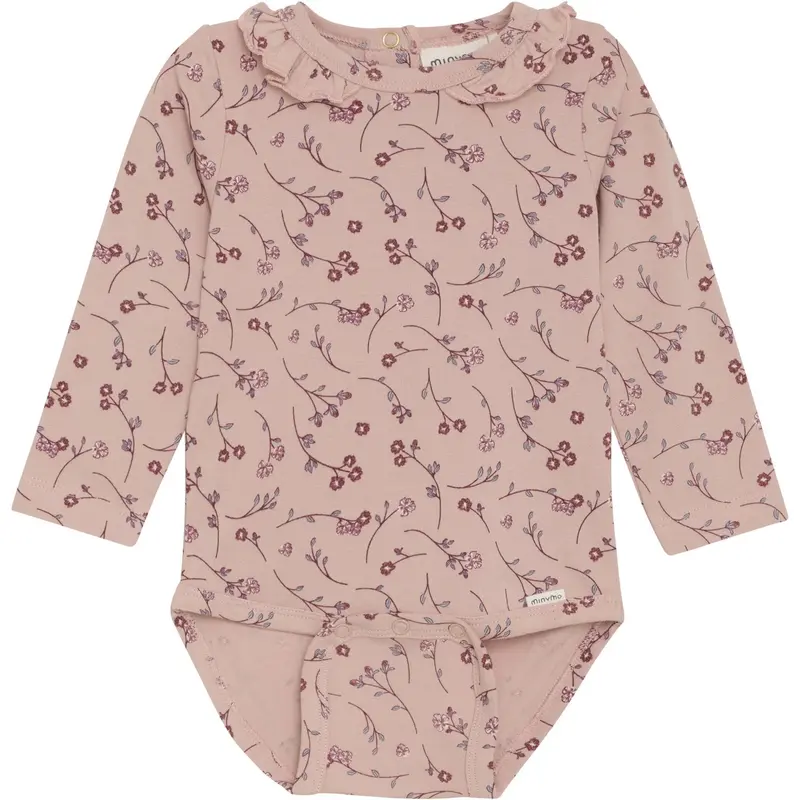 Minymo Misty Rose Body Ls Aop 1