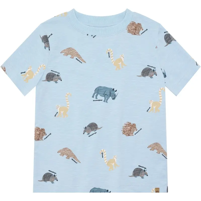 Minymo Niagara Mist T-Shirt Ss Aop 1