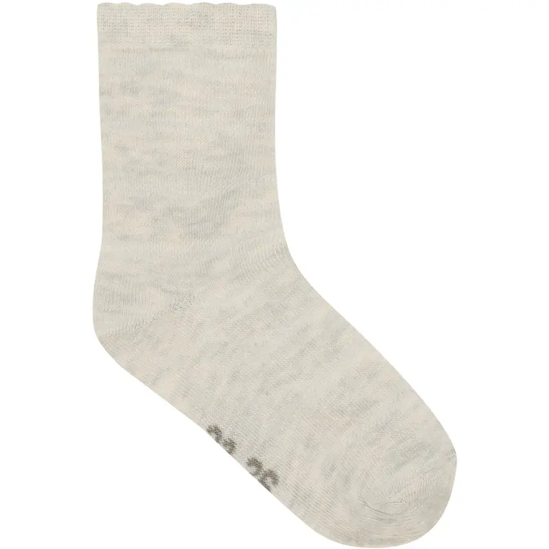 Minymo Night Gray Socks W. Knit 5-Pack 3
