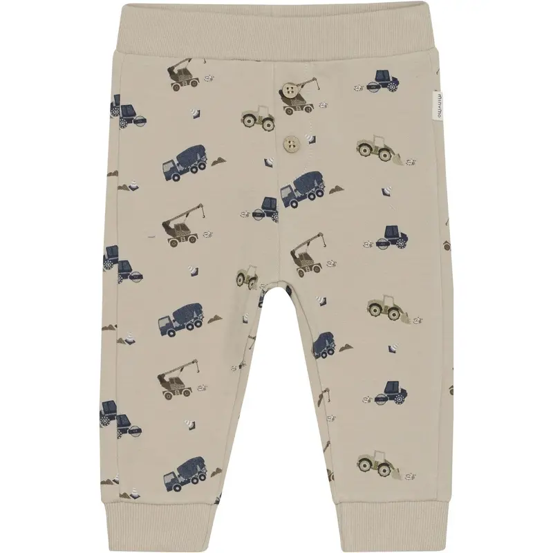 Minymo Oxford Tan Pants Aop Sweat 1