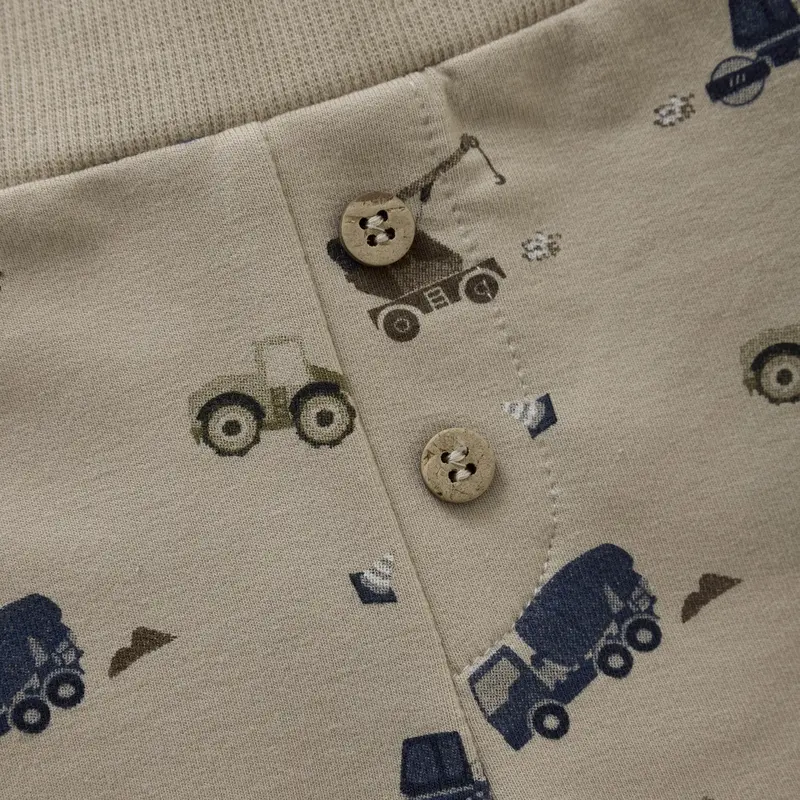 Minymo Oxford Tan Pants Aop Sweat 2