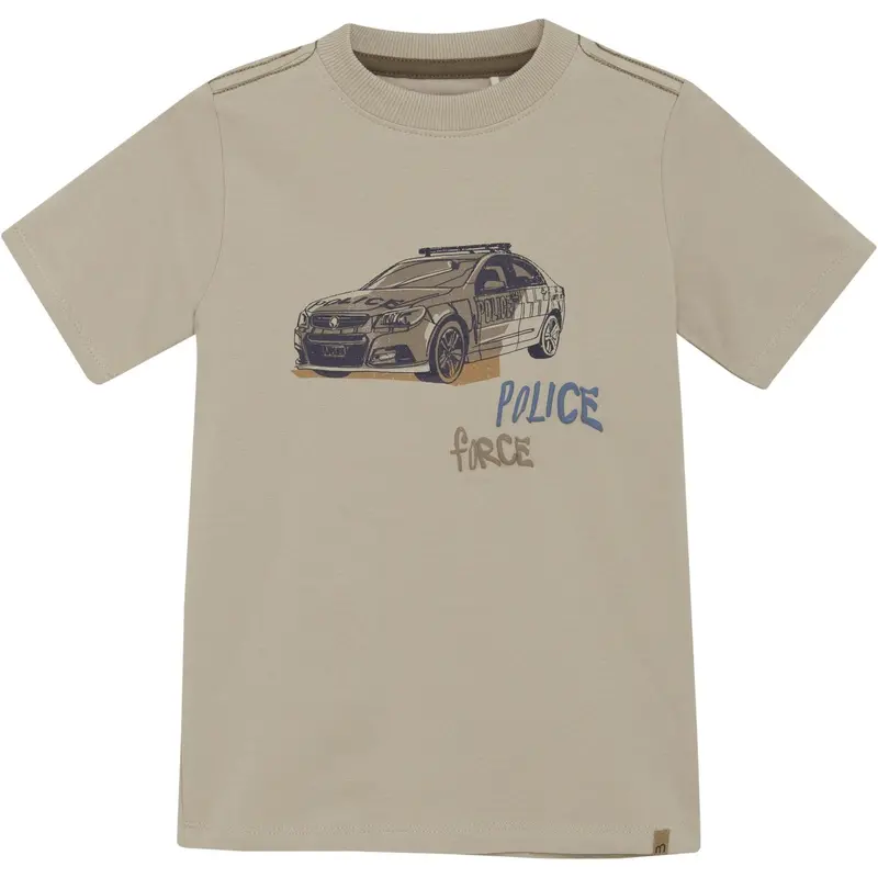Minymo Oxford Tan T-Shirt Ss 1