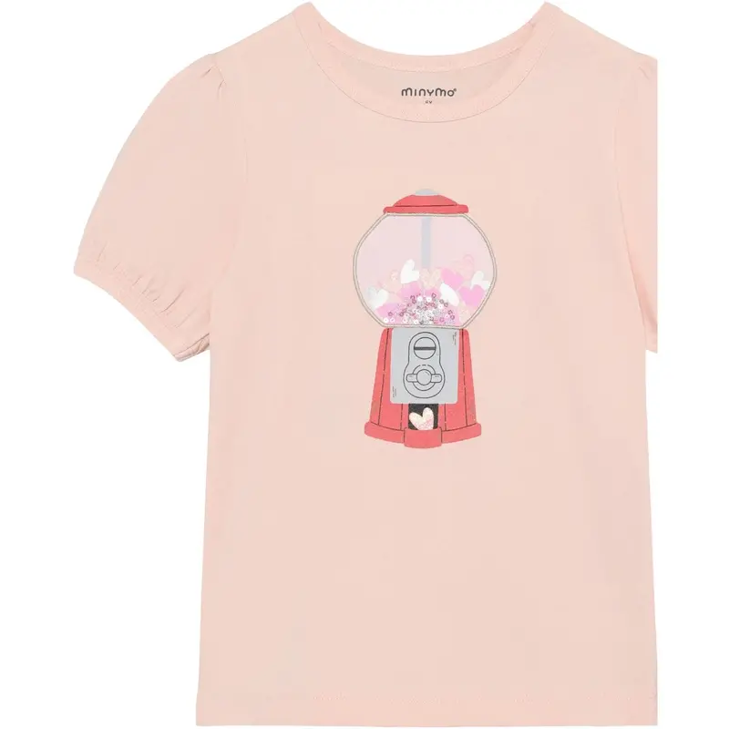 Minymo Peach Whip T-Shirt Ss 1