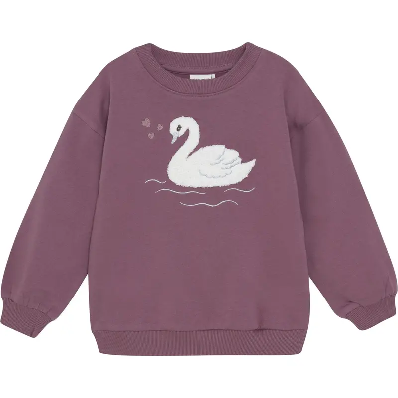 Minymo Rose Brown Sweatshirt Ls 1